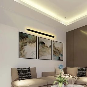 LED vonkajšie nástenné svietidlo LED/23W/230V 4000K IP65 141 cm antracit
