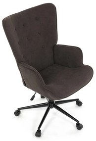 Autronic BONTEC Kancelárske kreslo, hnedá, látka, AK-491 DBR2 Farba: Hnedá
