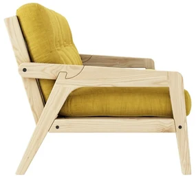 Menčestrová variabilná pohovka Karup Design Grab Raw/Honey