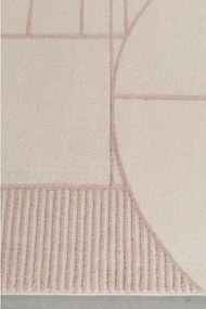 ZUIVER BLISS PINK koberec 240 x 345 cm
