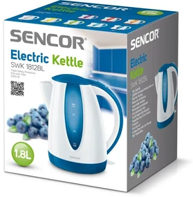Sencor SWK 1812BL rýchlovarná kanvica modrá,