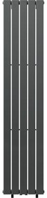 Mexen Boston, vykurovacie teleso 1800x376 mm, 740 W, antracitová, W213-1800-376-01-66