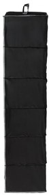 Čierny závesný organizér so 6 priehradkami Compactor Garment So