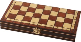 ČistéDrevo Drevené šachy 3 v 1 - 29 x 29 cm