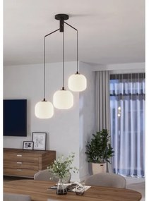 Eglo 99368 - Luster na lanku MANTUNALLE 3xE27/40W/230V