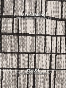 Čierny/krémovobiely okrúhly vnútorný a vonkajší koberec ø 160 cm Haringey Crouch – Ted Baker