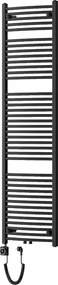 Mexen Ares, elektrické vykurovacie teleso 1800 x 500 mm, 900 W, čierna, W102-1800-500-6900-70