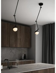 Nordlux - Nástenná lampa CONTINA 1xG9/5W/230V čierna