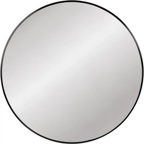 Nástenné zrkadlo Elsie XL - 80x80 cm - Čierna