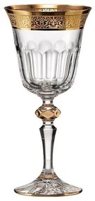Bohemia Crystal ručne brúsené poháre na červené víno Romantic 220ml (s