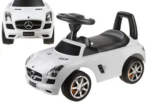 LEAN TOYS Odrážadlo autíčko Mercedes-Benz biele
