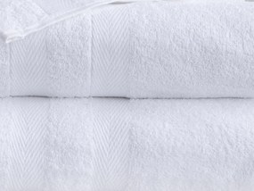 XPOSE® Froté osuška DEVON - biela 70x140 cm
