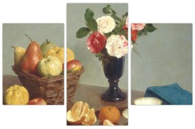 Obraz - Henri Fantin-Latour, Still  Life, reprodukcia (90x60 cm)