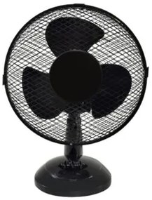 Stolový ventilátor 27cm 25W Čierny