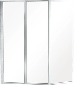 Besco Vaňová zástena AMBITION PREMIUM 3 130140 (130x140 cm | Transparent)