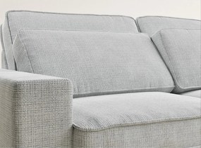 Svetlosivá ženilková rohová pohovka (pravý roh/do L) Kirou – Maison de Rêve