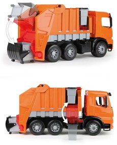 Lena Auto smetiar plast 72cm 3-osý Mercedes Actros v krabici 02165