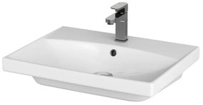 Cersanit S801-142-DSM -Závesná kúpeľňová skrinka s umývadlom LARA CITY 60 biela