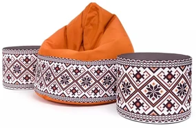 Roller Modern Folk Farba: Folk 5 - oranžový