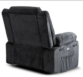 Masážne kreslo AMADEO čiernosive