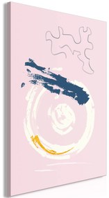 Artgeist Obraz - Pink Accent (1 Part) Vertical Veľkosť: 80x120, Verzia: Premium Print