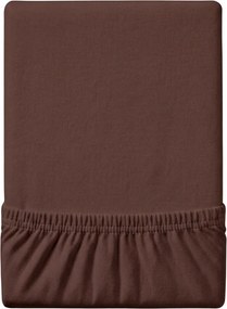 Jersey plachta EXCLUSIVE tmavohnedá 90x200 cm Gramáž: 190 g/m2