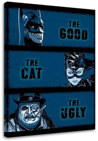 Gario Obraz na plátne Koláž Batman, Catwoman, Penguin - DDJVigo Rozmery: 40 x 60 cm