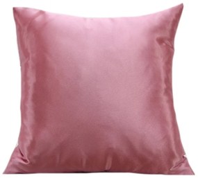 Jednofarebná obliečka ružovej farby