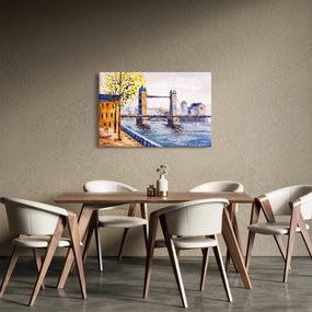 Obraz - Maľba mesta (90x60 cm)