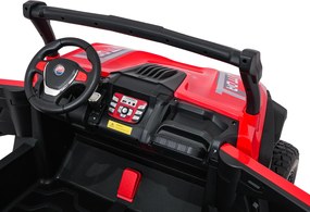 Ramiz Elektrická bugina Gravity pre deti červená + pohon 4x4 + diaľkové ovládanie