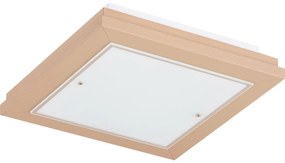 Argon 1866 - Stropné svietidlo TABOR 4xE27/15W/230V 42x42 cm béžová