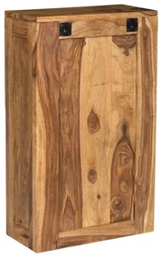 furniture-nabytek.cz - Masívna kúpeľňová skrinka Leeston z palisandru, hnedá, lakovaná – 42×25×70 cm