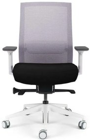 bestuhl -  BESTUHL Kancelárska stolička S27 WHITE čierna