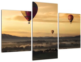 Obraz - lietajúce balóny (90x60 cm)