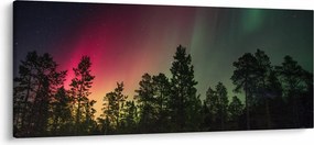 Obraz polárna žiara (120x50 cm)