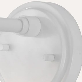 Elstead BATH-MORVAH1-W - Kúpeľňové nástenné svietidlo 1xE27/60W/230V IP44 biela