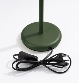 Sollux SL.1624 - Stolná lampa KARBON 1xGU10/10W/230V zelená