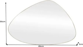 Zrkadlo 48186 Noemi 85x56cm Zlaté  - Komfort-nábytok