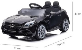 Elektrické autíčko Mercedes-Benz SLC čierne
