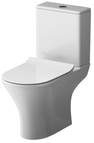 Podlahové WC AM.PM Flash CNA8600PSC bezokrajové, so sedadlom Microlift, biele