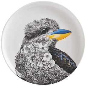 Biely porcelánový tanier Maxwell & Williams Marini Ferlazzo Kookaburra, ø 20 cm