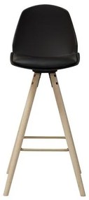 Barová stolička Oslo čierna