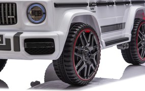 Ramiz Detské vozidlo Mercedes G63 AMG LIFT, biele