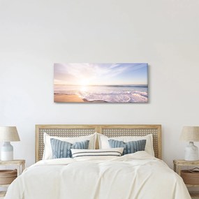 Obraz piesočnatej pláže (120x50 cm)