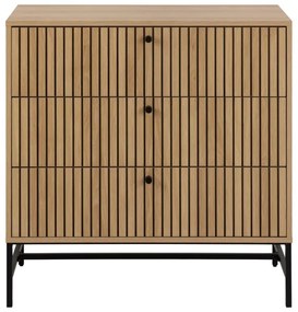 Komoda s zásuvkami OLIVIA dub