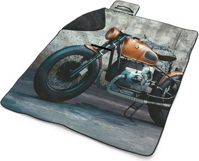 Sablio Plážová deka Motorka: 200x140 cm