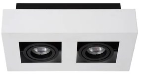 Lucide 09119/11/31 - LED Bodové svietidlo XIRAX 2xGU10/5W/230V biela