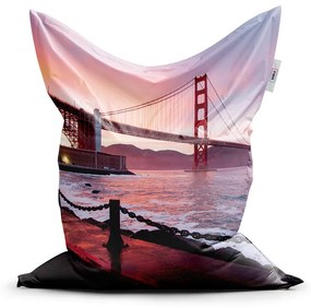 Sablio Sedací vak Golden Gate - 150x100 cm