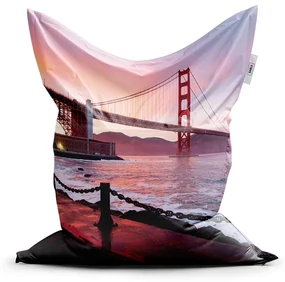 Sablio Sedací vak Golden Gate - 150x100 cm