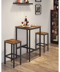 Jedálenský stôl s 2 stoličkami LBT017B01